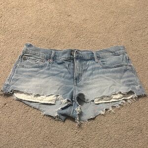 American Eagle Outfitters Light Blue Jean Shorts
